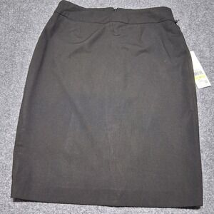 NWT Womens Calvin Klein Suit Pencil Skirt Black Size 4